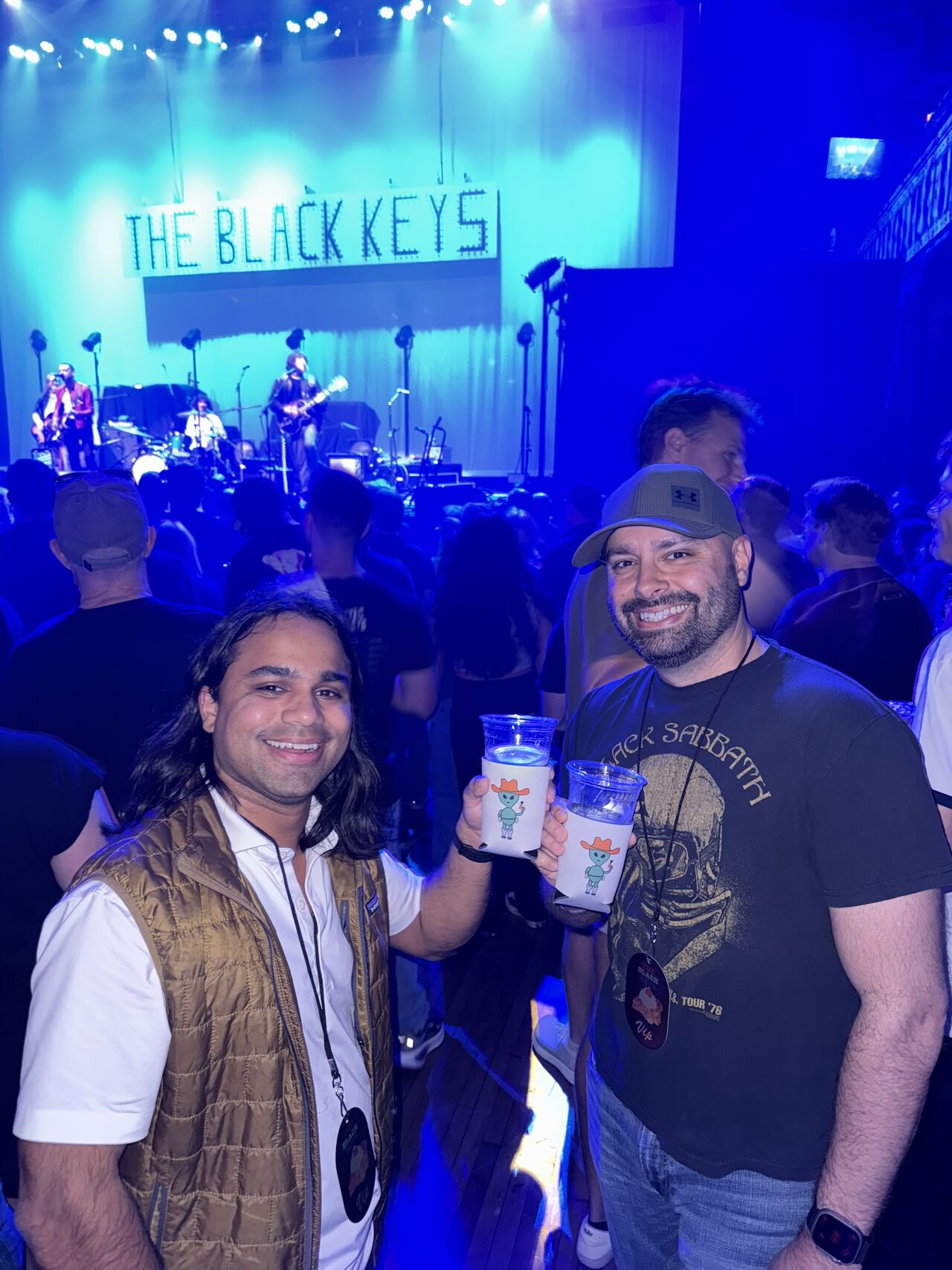 Cortland — Black Keys concert VIPs