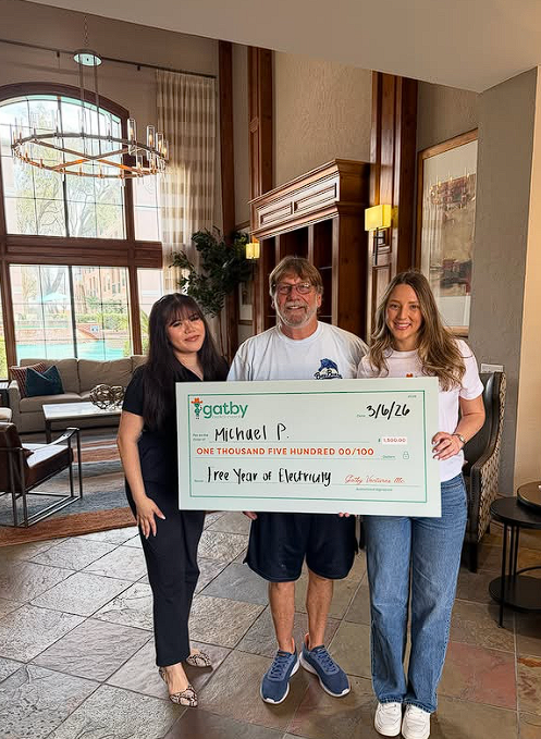 Free year of electricity — Village at West U resident winner