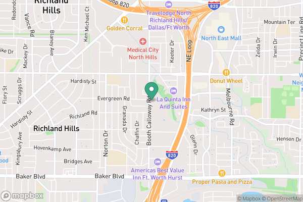 Map of The Creek on Calloway