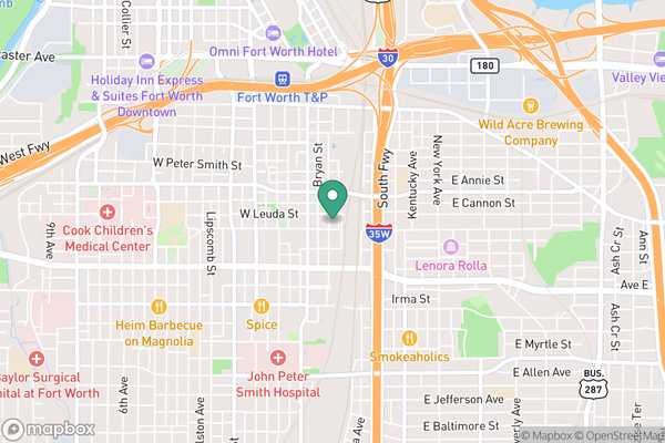 Map of Oak Timbers Fort Worth South Elderly