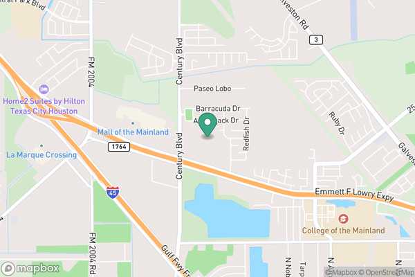 Map of The Retreat at Texas City