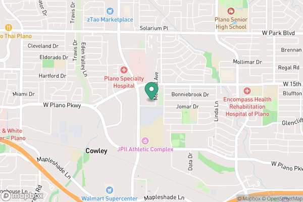 Map of Villas of Mission Bend