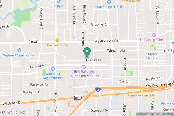 Map of The Ivy at The Galleria